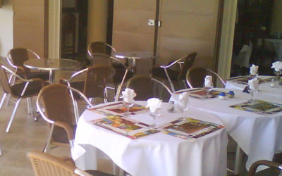 Table, Restaurant de l'Hôtel La Véranda